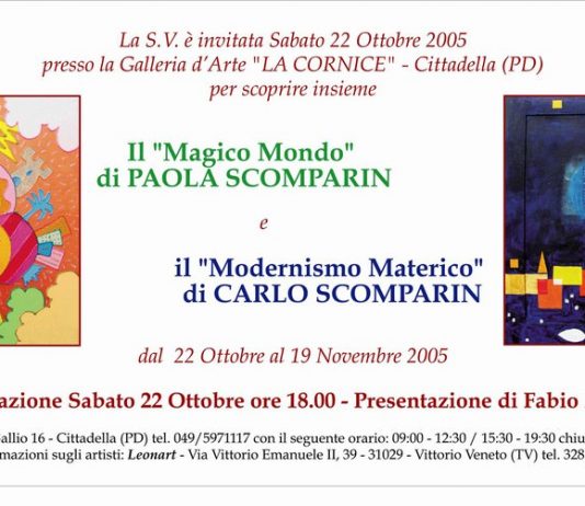 Paola Scomparin / Carlo Scomparin Paola Scomparin / Carlo Scomparin