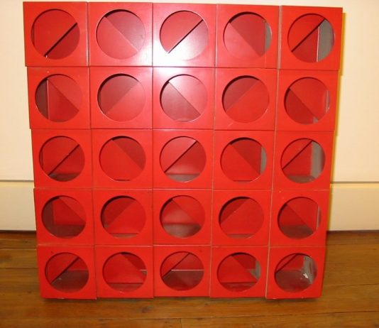 Paolo Scheggi – ferri-tele-carte