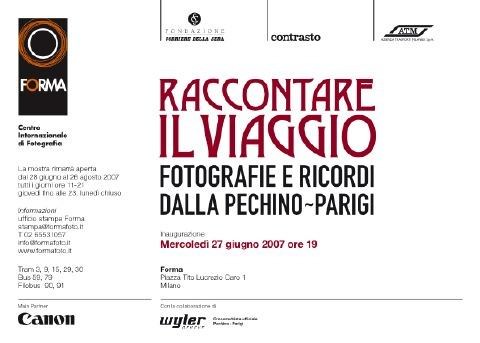 Raccontare il viaggio