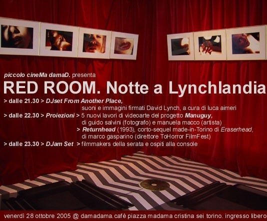 Red Room. Notte a Lynchlandia Red Room. Notte a Lynchlandia