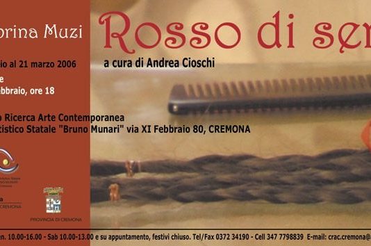 Sabrina Muzi – Rosso di sera