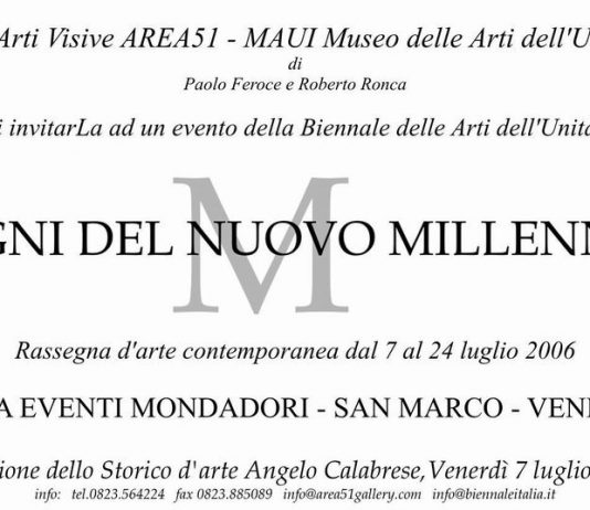 Segni del Nuovo Millennio Segni del Nuovo Millennio