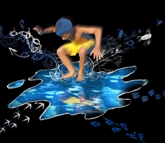 Studio Azzurro – La Pozzanghera. Micropaesaggio interattivo