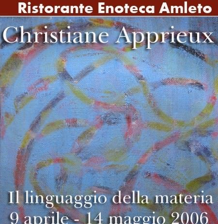 Christiane Apprieux – Il linguaggio della materia