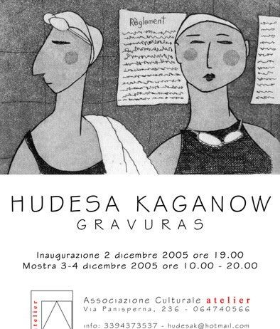 Hudesa Kaganow – Gravuras Hudesa Kaganow – Gravuras