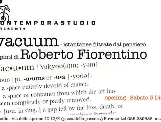 Roberto Fiorentino – Vacuum