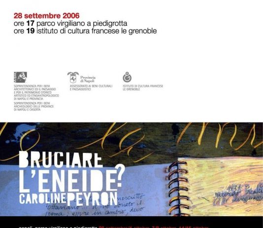 Caroline Peyron – Bruciare l’Eneide? Caroline Peyron – Bruciare l’Eneide?