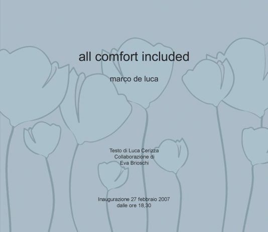 Marco De Luca – All comfort included
