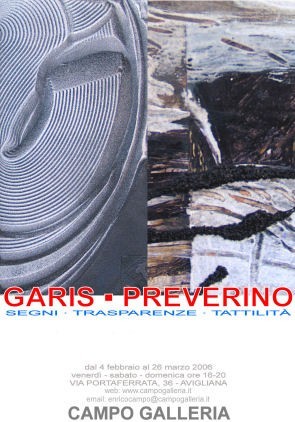 Segni – Trasparenze – Tattilità. Opere recenti