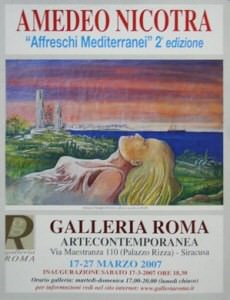Amedeo Nicotra – Affreschi Mediterranei