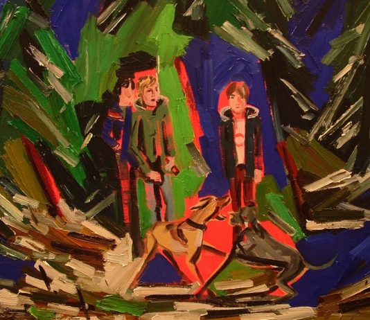 Kim Dorland – Into the woods