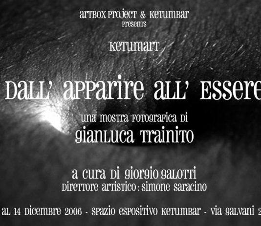 Gianluca Trainito – Dall’apparire all’essere