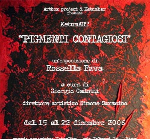 Rossella Fava – Pigmenti contagiosi