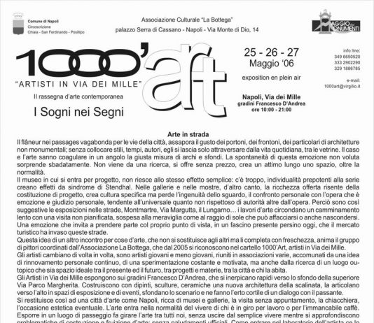 1000’art 2006 – I Sogni nei Segni