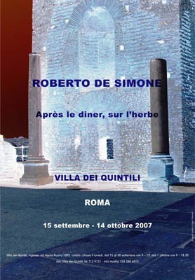 Roberto De Simone – Après le diner, sur l’herbe