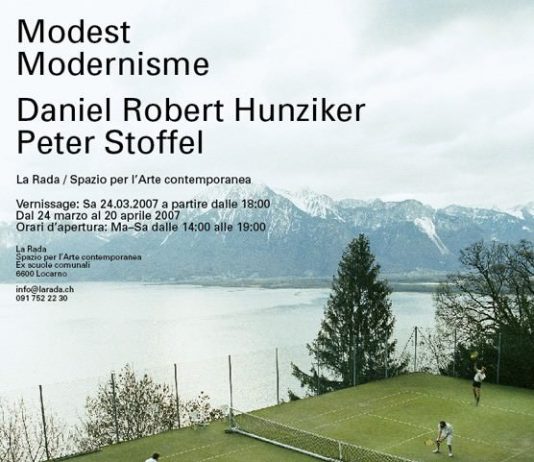 Daniel Robert Hunziker e Peter Stoffel – Modest Modernisme