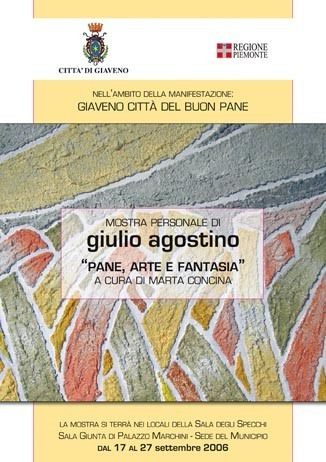 Giulio Agostino – Pane, Arte e  Fantasia