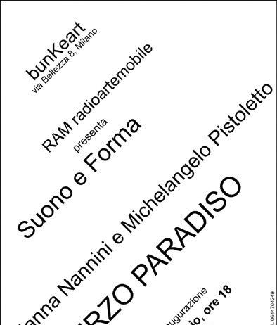 Suono e Forma. Il Terzo Paradiso