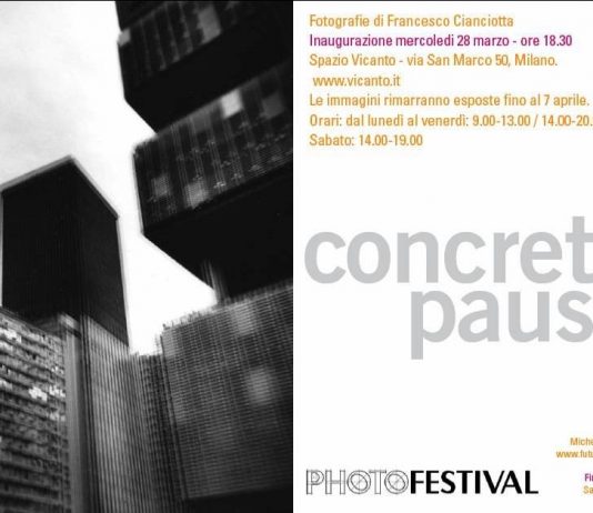 Francesco Cianciotta – Concrete pause Francesco Cianciotta – Concrete pause