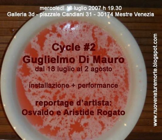 Nuove Nature Morte #3 – Guglielmo Di Mauro