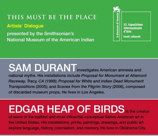 52 Biennale – This must be the place. Artist’s dialogue