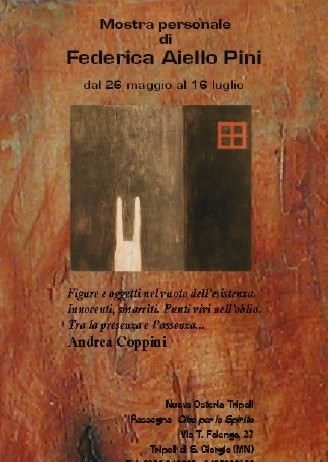 Federica Aiello Pini – Figure e oggetti nel vuoto dell’esistenza Federica Aiello Pini – Figure e oggetti nel vuoto dell’esistenza