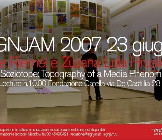 SignJam Open Lectures 2007 – Mike Riemel