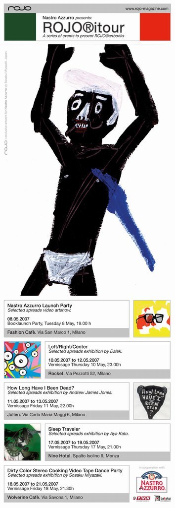 Sosaku Miyazaki – Dirty Color Stereo Cooking Video Tape Dance Partyhttps://www.exibart.com/repository/media/eventi/2007/05/sosaku-miyazaki-8211-dirty-color-stereo-cooking-video-tape-dance-party.jpg