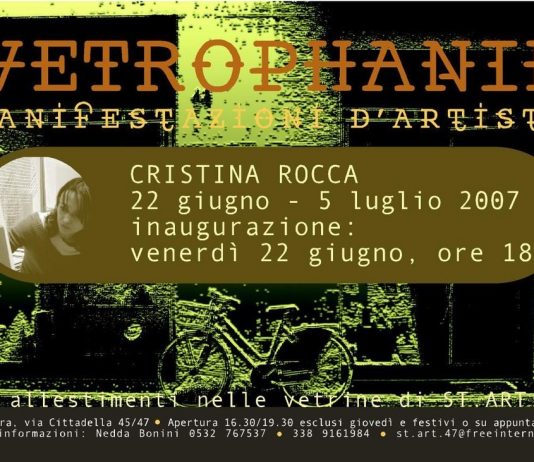 Vetrophanie – Cristina Rocca