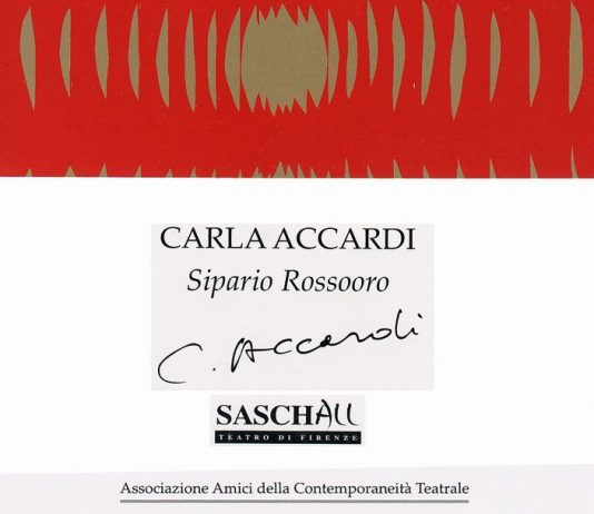 Carla Accardi – Sipario Rossooro