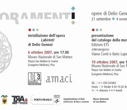 Delio Gennai – Affioramenti Delio Gennai – Affioramenti