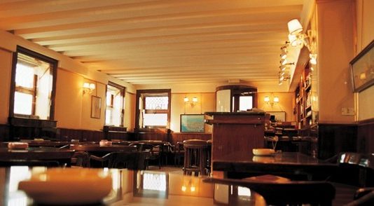 Gli arredi dell’Harry’s Bar di Venezia