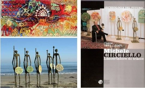 Martina Corgnati – Michele Circiello. L’accertatore di tracce. Archeologia del Futuro. Opere 1971 – 2007