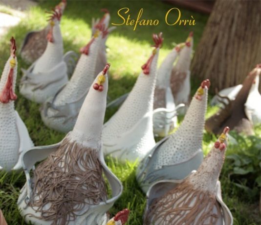 Stefano Orrù   – Galline in galleria