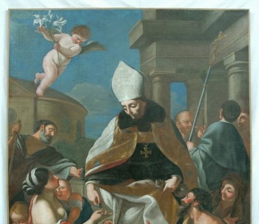 Cavalier Gerolamo Troppa – Elemosina di S. Tommaso da Villanova