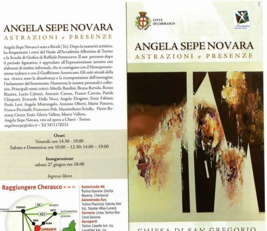 Angela Sepe Novara – Astrazioni e Presenze