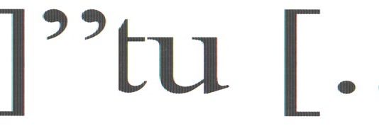 Clarence Gorton – Tu [..].  Site specific lettering