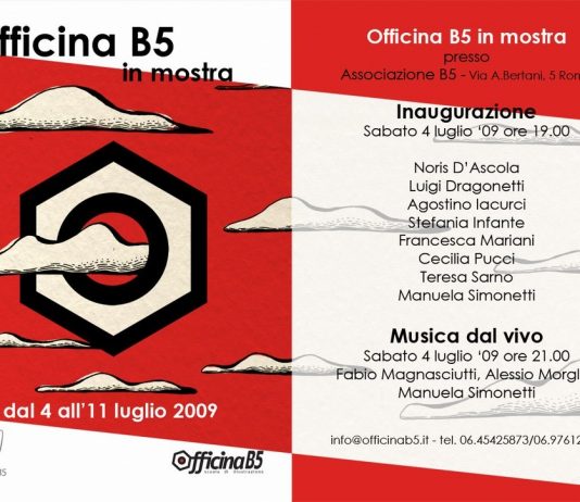 Officina B5 in mostra