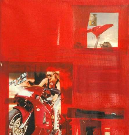 Pietro G. Pantaleo – Rossofreddo. Affiches lacerèes