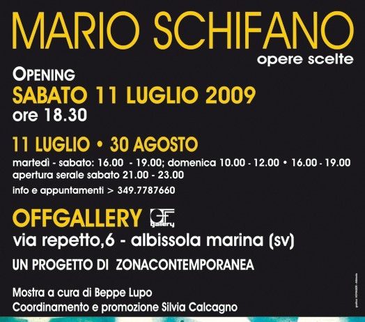 Mario Schifano – Opere scelte