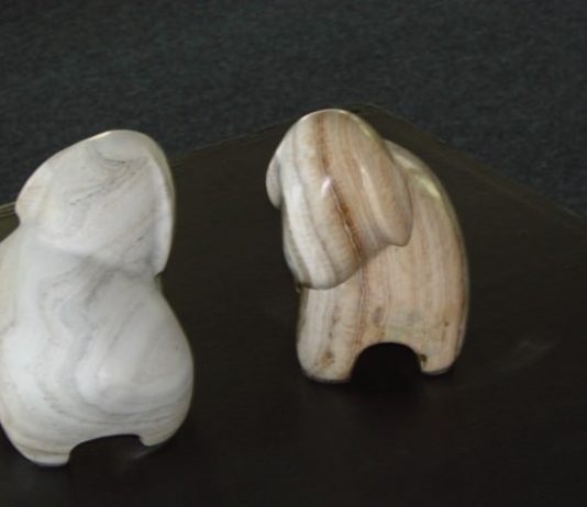 Stambecco d’oro: La Natura  nell’Arte / Ezio Bordet – Uomini di ferro