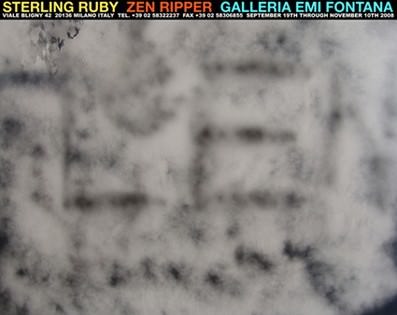 Sterling Ruby – Zen Ripper