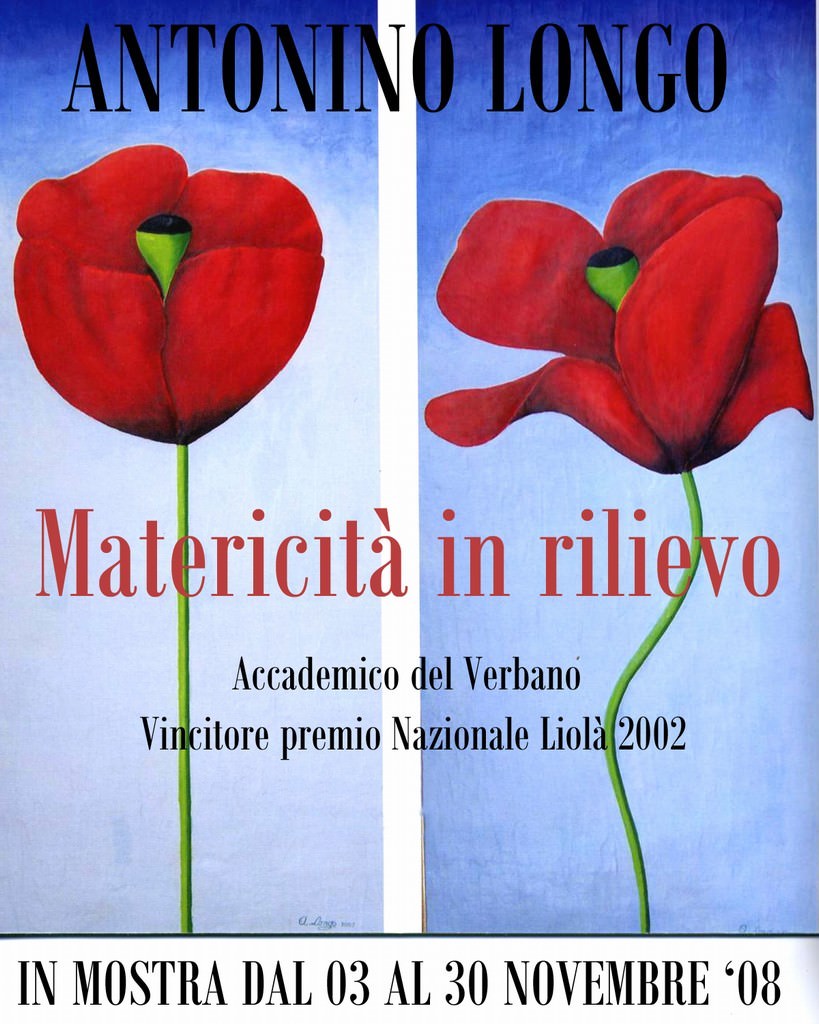 Antonino Longo – Matericità in rilievohttps://www.exibart.com/repository/media/eventi/2008/10/antonino-longo-8211-matericità-in-rilievo.jpg