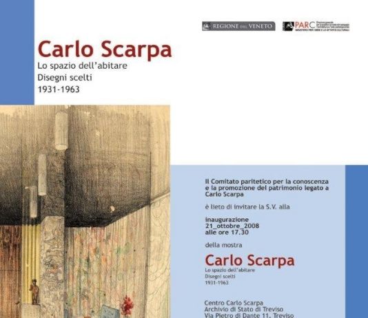 Carlo Scarpa – Disegni scelti. Lo spazio dell’abitare 1931-1963