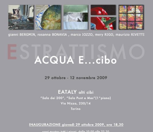 Estrattismo. Acqua e cibo