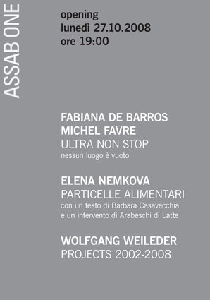 Fabiana de Barros / Michel Favre – Ultra Non Stop. Nessun luogo è vuoto
