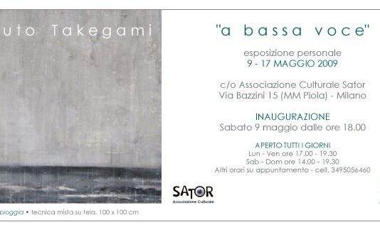 Kazuto Takegami – A bassa voce