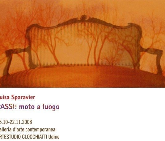 Luisa Sparavier – Passi. Moto a luogo