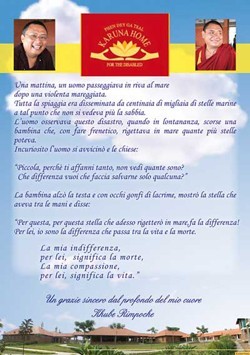 Leonardo Cirulli – Karuna Home. Casa della Compassione