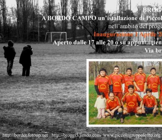 Piccologruppolento – A bordo campo Piccologruppolento – A bordo campo